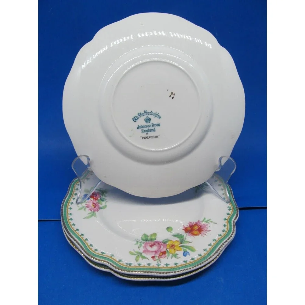 Johnson Brothers Old Staffordshire Malvern Three 6 3/8